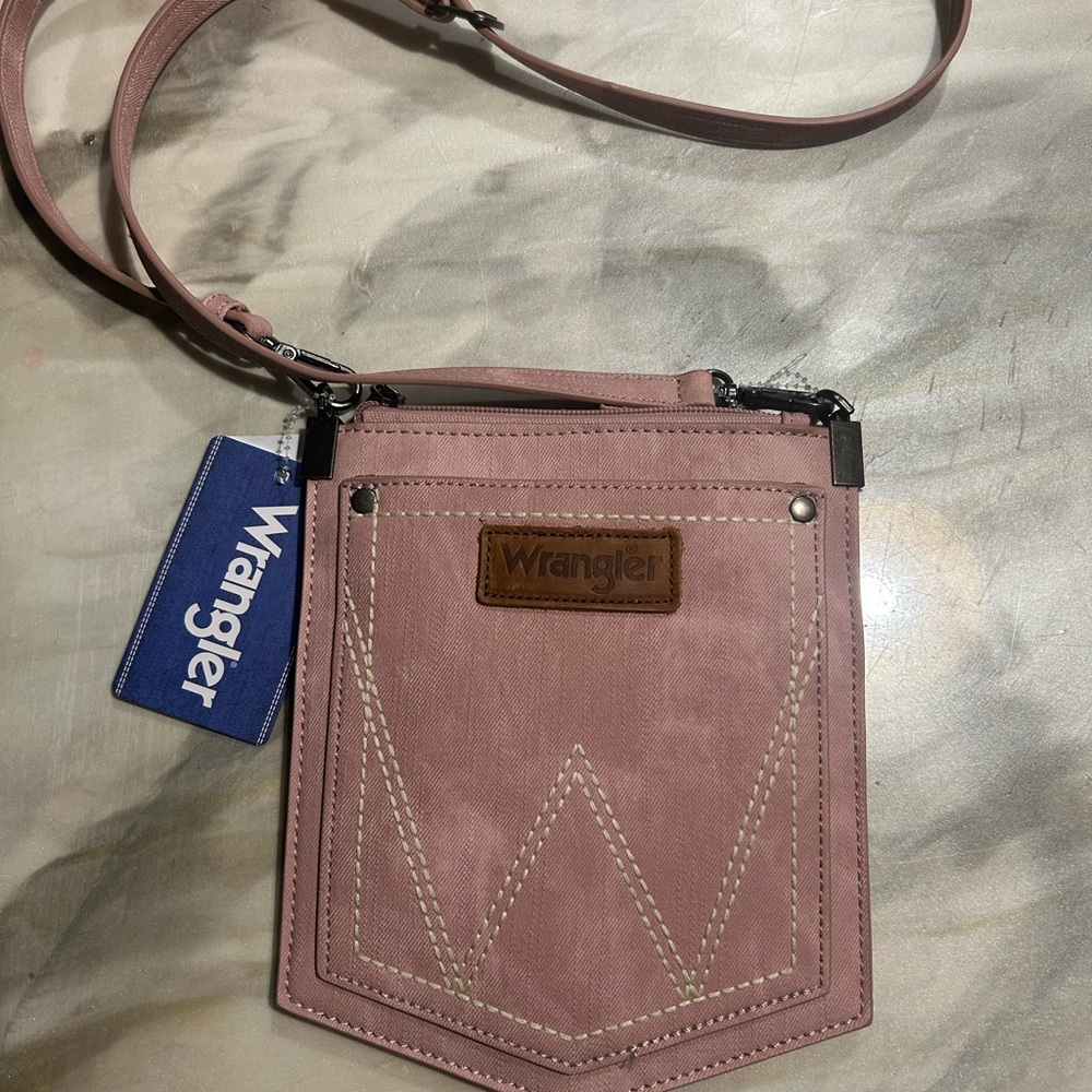 Wrangler Blush Crossbody Bag